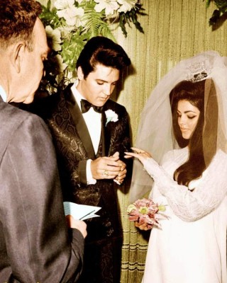 1967 Elvis e Priscilla Presley