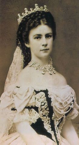 1856 - Coroação da Imperatriz Isabel da Áustria - rainha da Húngria.