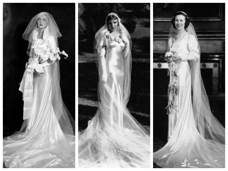 Vestidos de noiva de 1930