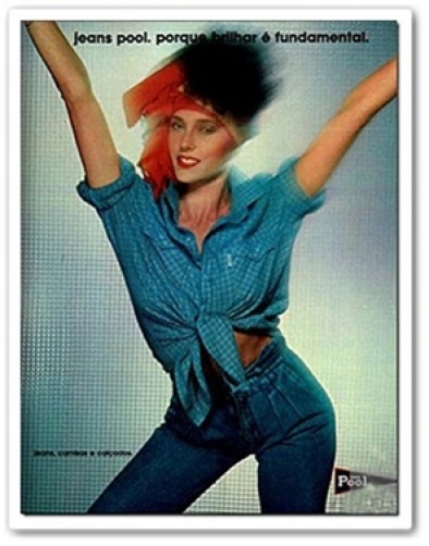 Christiane Torloni para Pool Jeans 1986.